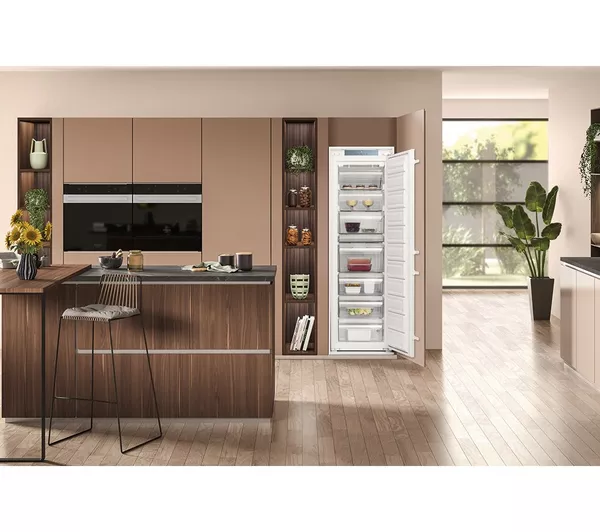 Hotpoint HTSD18F013H1 - White Built-In Freezer - Garage Safe - 241L Capacity - E Energy Rating - Image 5