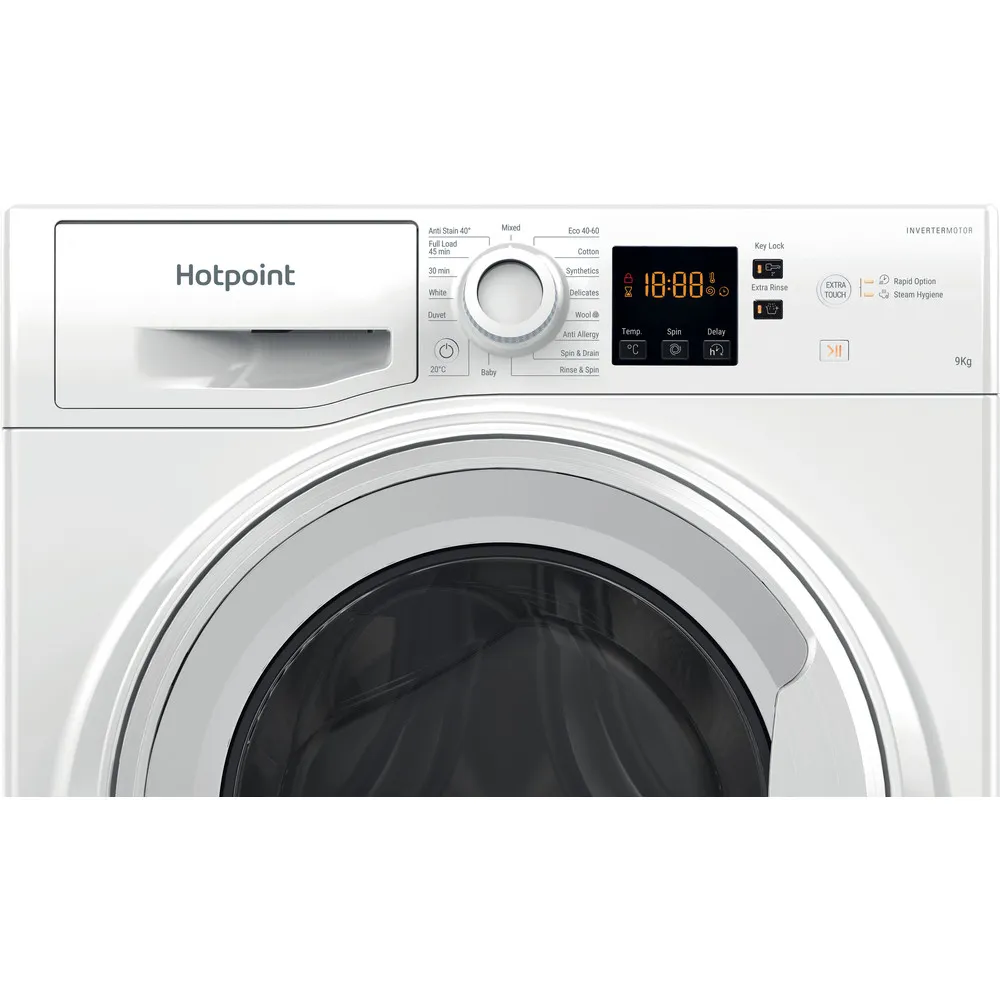 Hotpoint NSWF 946 W UK - White 9KG Washing Machine - 1400 RPM - A energy - Image 10