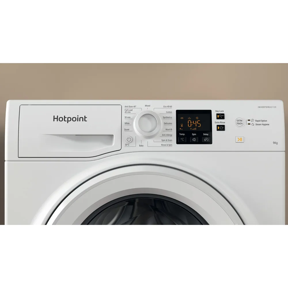 Hotpoint NSWF 946 W UK - White 9KG Washing Machine - 1400 RPM - A energy - Image 8