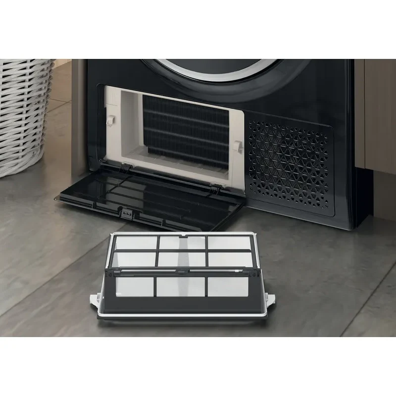 Hotpoint NT M11 82BSK UK - Black 8KG Heat Pump Condenser Dryer - A++ energy - Image 3