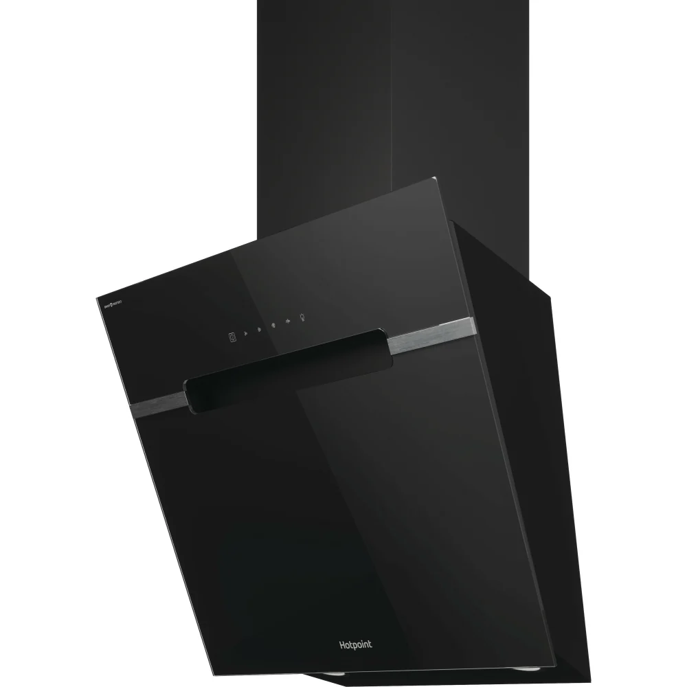 Hotpoint PHVS 61F LT DP K - Black 60cm Chimney Cooker Hood - 580 m³/h - A Energy Rated - Image 2