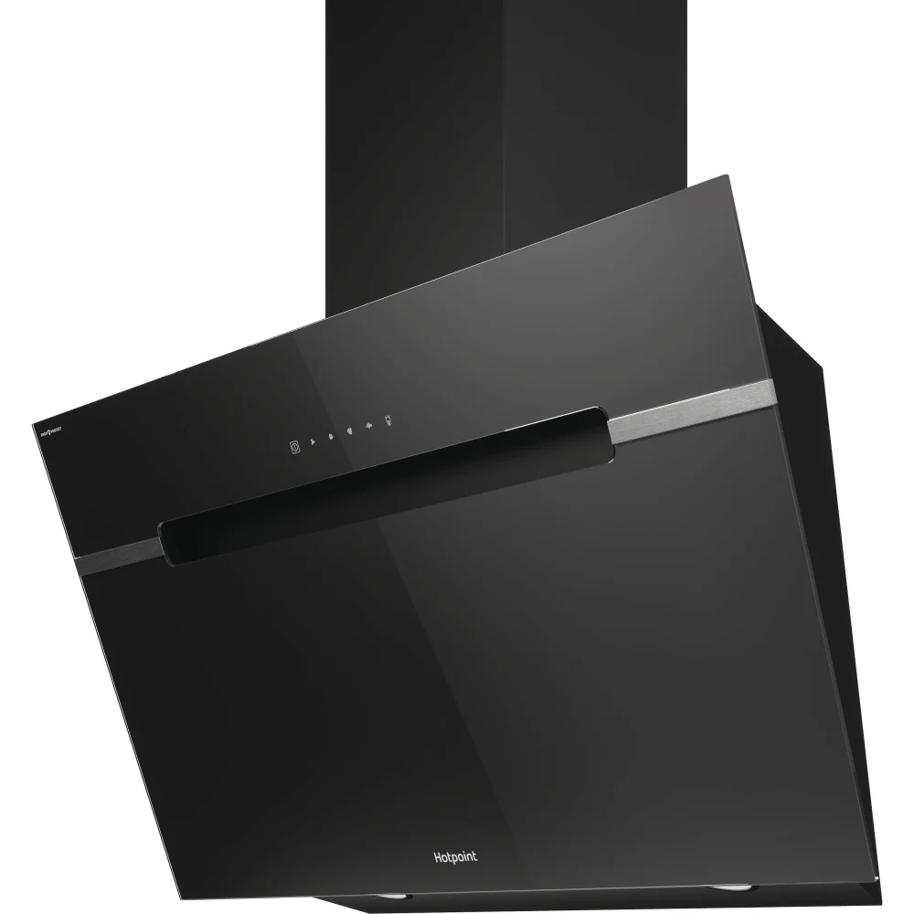 Hotpoint PHVS 91F LT DP K - Black 90cm Chimney Cooker Hood - 570m³/h Air Flow - A+ Energy Rated - Image 2