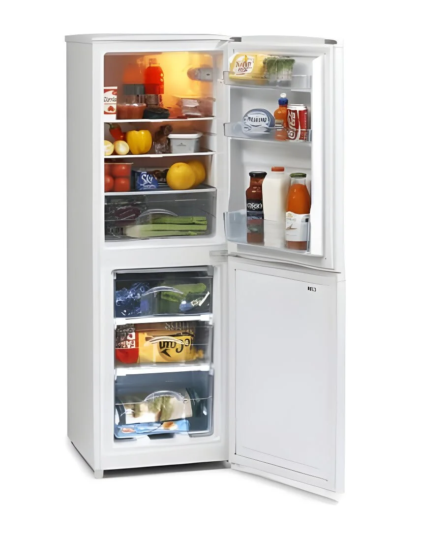 Iceking IK8951EW - White 50/50 Small Freestanding Fridge Freezer - 4* Freezer - E energy