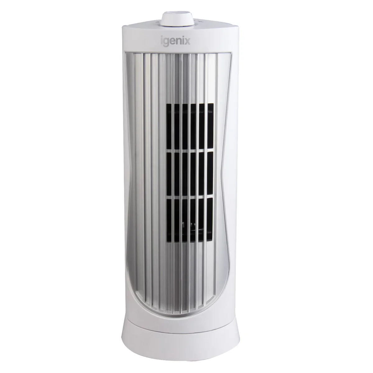 Igenix DF0020WH - White Mini Tower Fan - 2 Speed - 12 Inch
