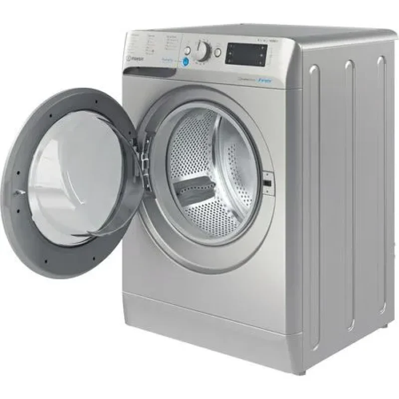 Indesit BDE 86436X S UK N - Silver 8KG/6KG Washer Dryer - 1400 RPM - D energy - Image 3
