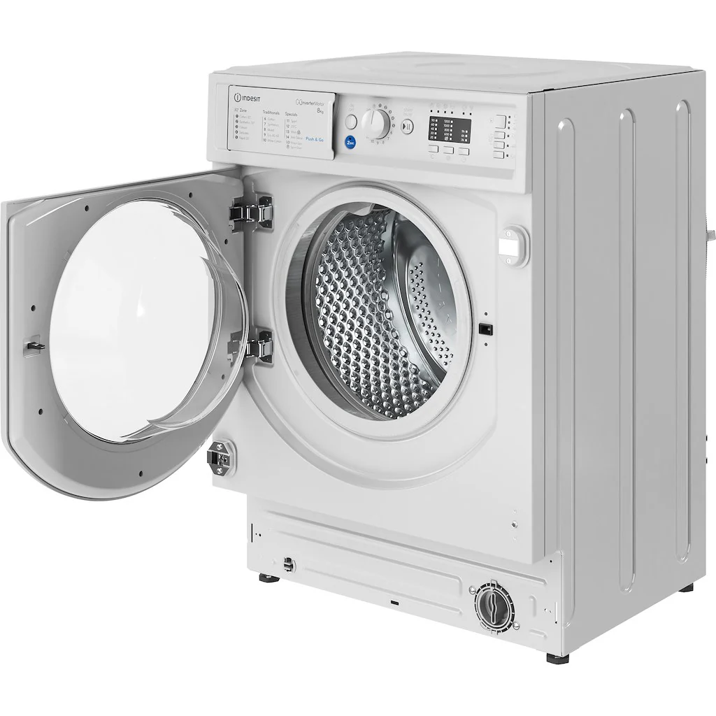 Indesit BI WMIL 81485 UK - Integrated 8KG Washing Machine - 1400 RPM - B energy - Image 4