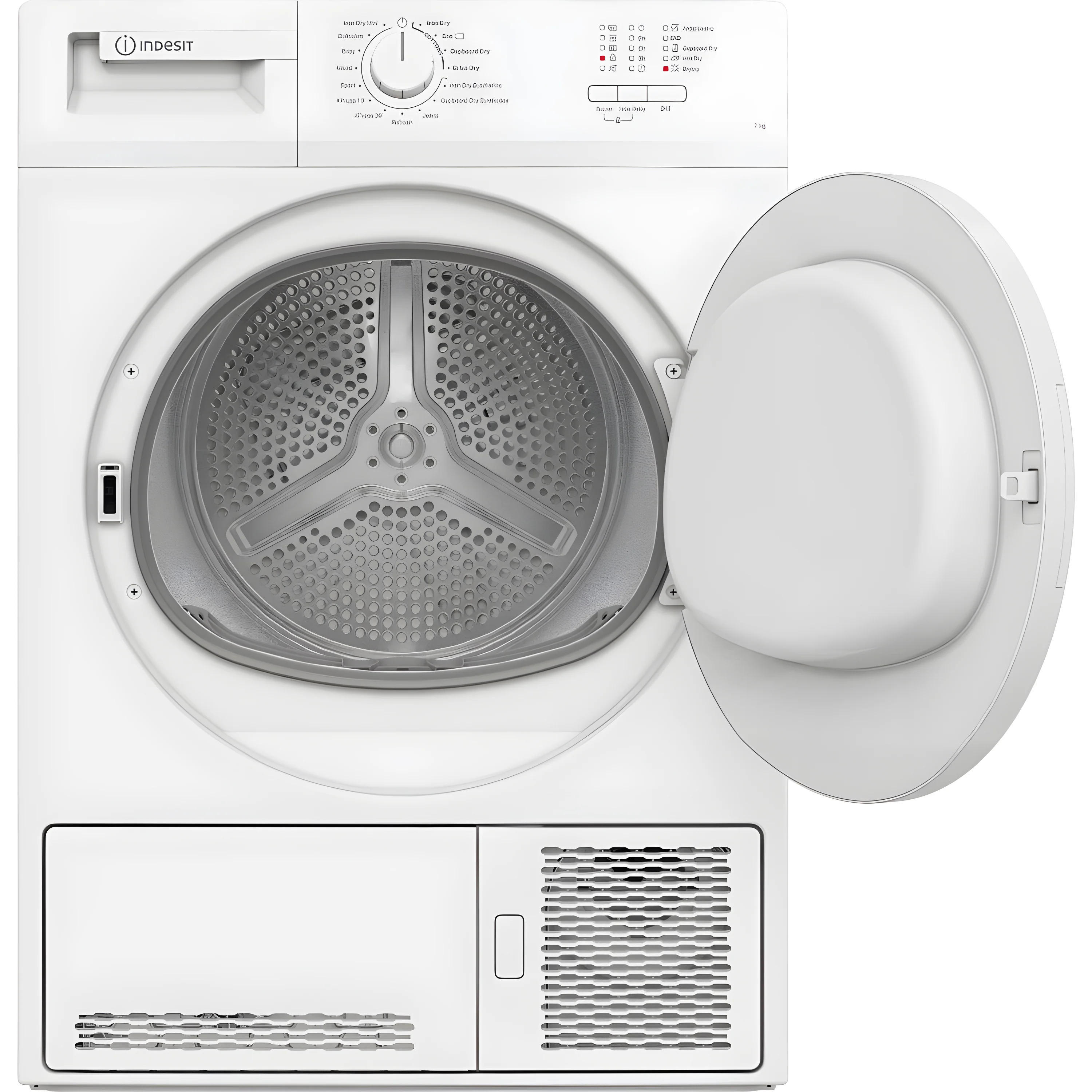 Indesit CYD C82 WWGL UK - White 8KG Condenser Tumble Dryer - B Energy Rated - Image 2
