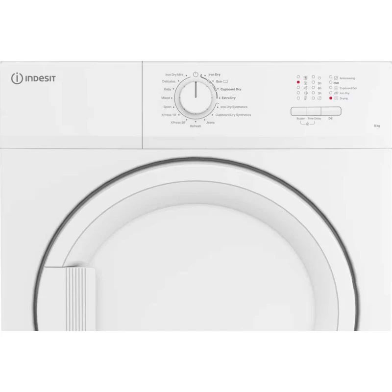 Indesit C YD A81 WWGL UK - White 8KG Tumble Dryers - Vented - C energy - Image 4
