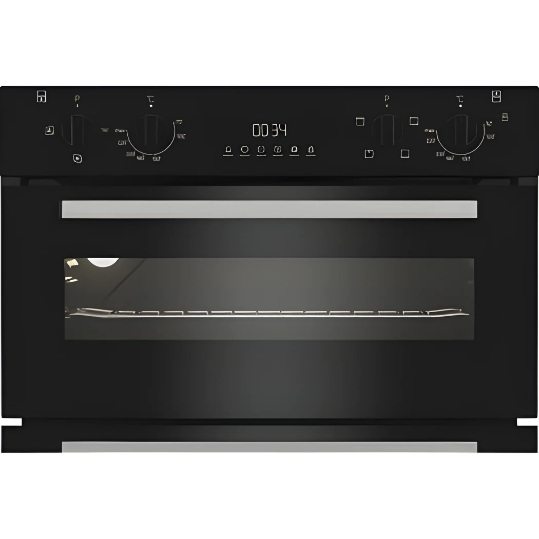 Indesit DUI 10D B - Black Built Under Double Oven - 48L + 36L - A++ Energy - Image 3