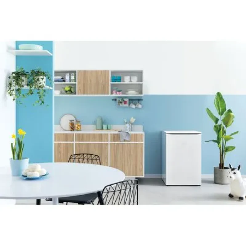 Indesit I55ZM 1120 W UK - White Undercounter Low Frost Fridge - E energy - Image 3