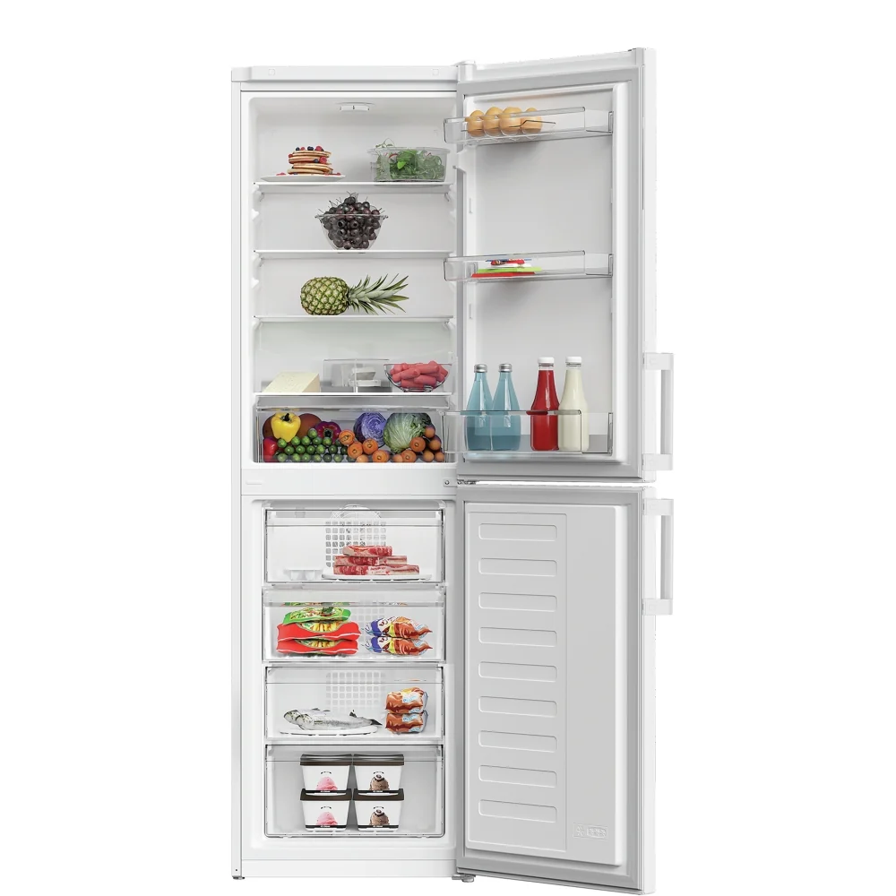 Indesit IKNH 1261 W4UK - White Fridge Freezer - 270L No Frost - E Energy - Image 3