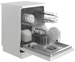 Indesit IN2FE13DT9WUK - White Dishwasher - 13 Place Settings - E Energy - Image 2