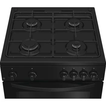 Indesit ITG6GB - Black Gas Twin Cooker - 60cm - A+ Energy - Image 5
