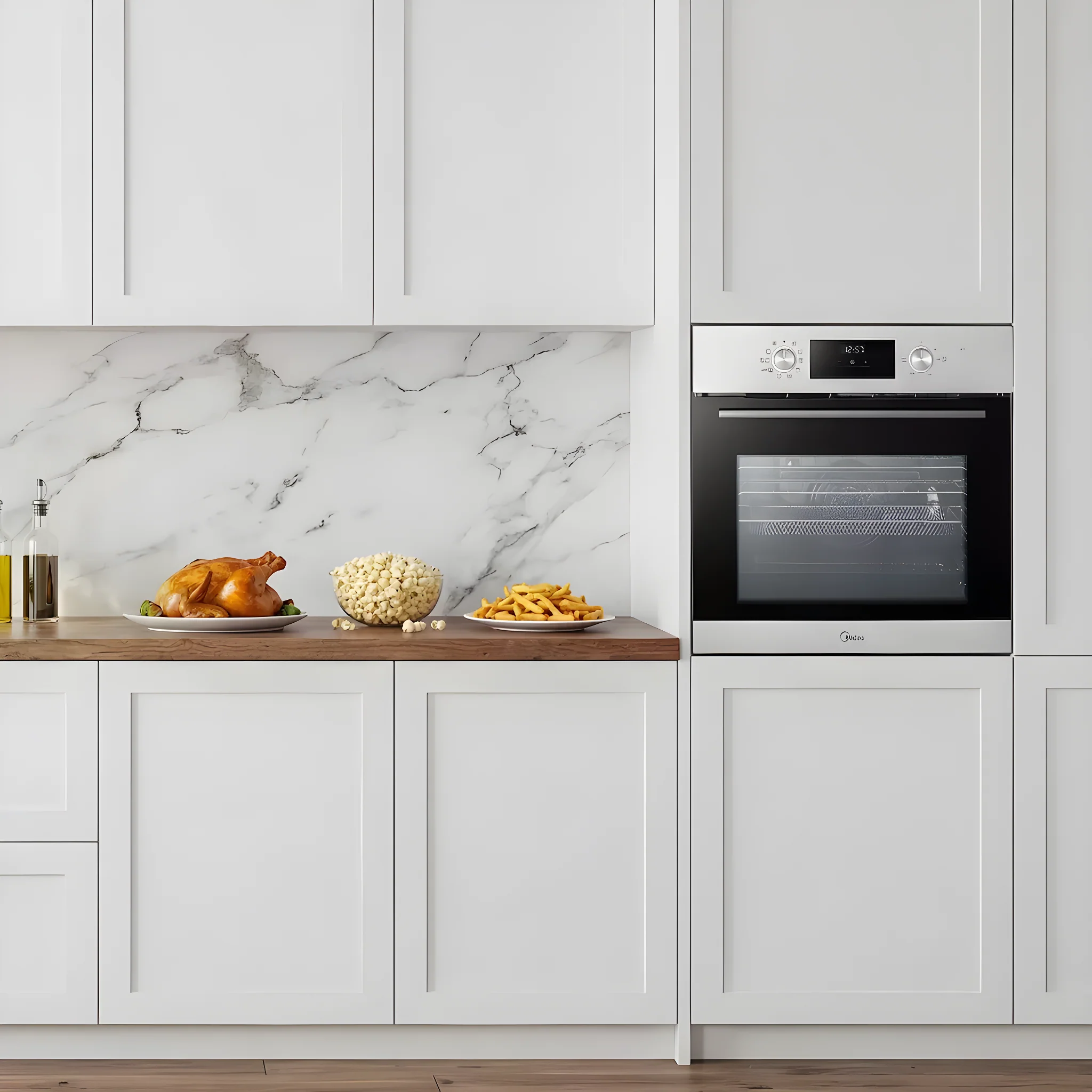 Midea MBO65M90D2C-SS - Stainless Steel Built-In Single Oven - 71L - A+ Energy - Image 4