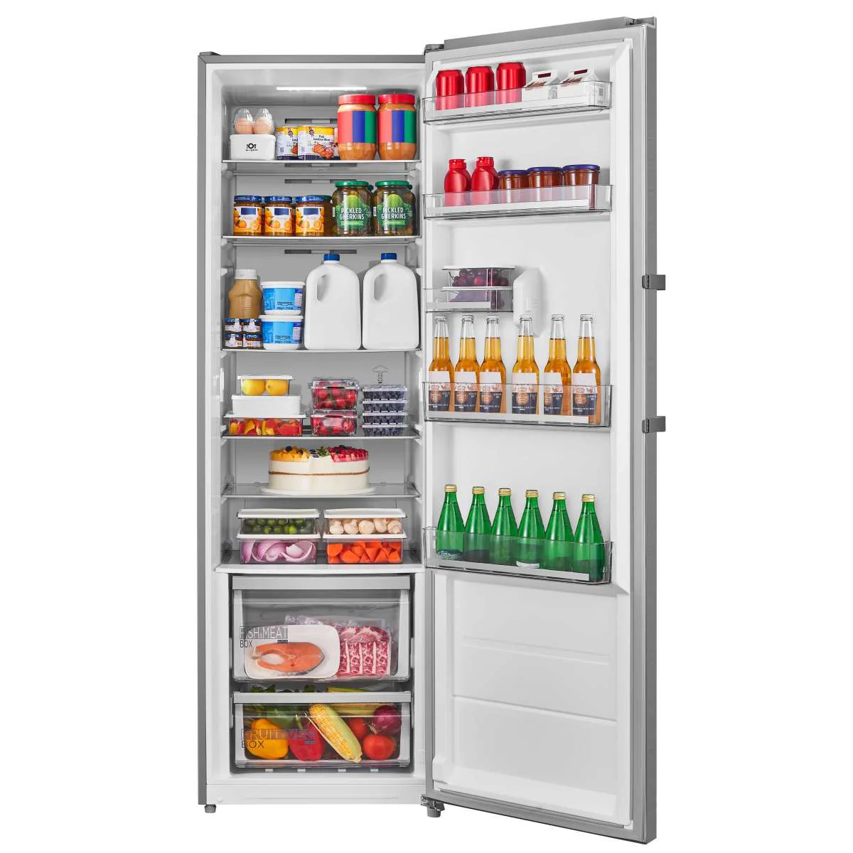 Midea MDRD502MTE46 - Inox Fridge - 359L - E Energy Rating - Image 4