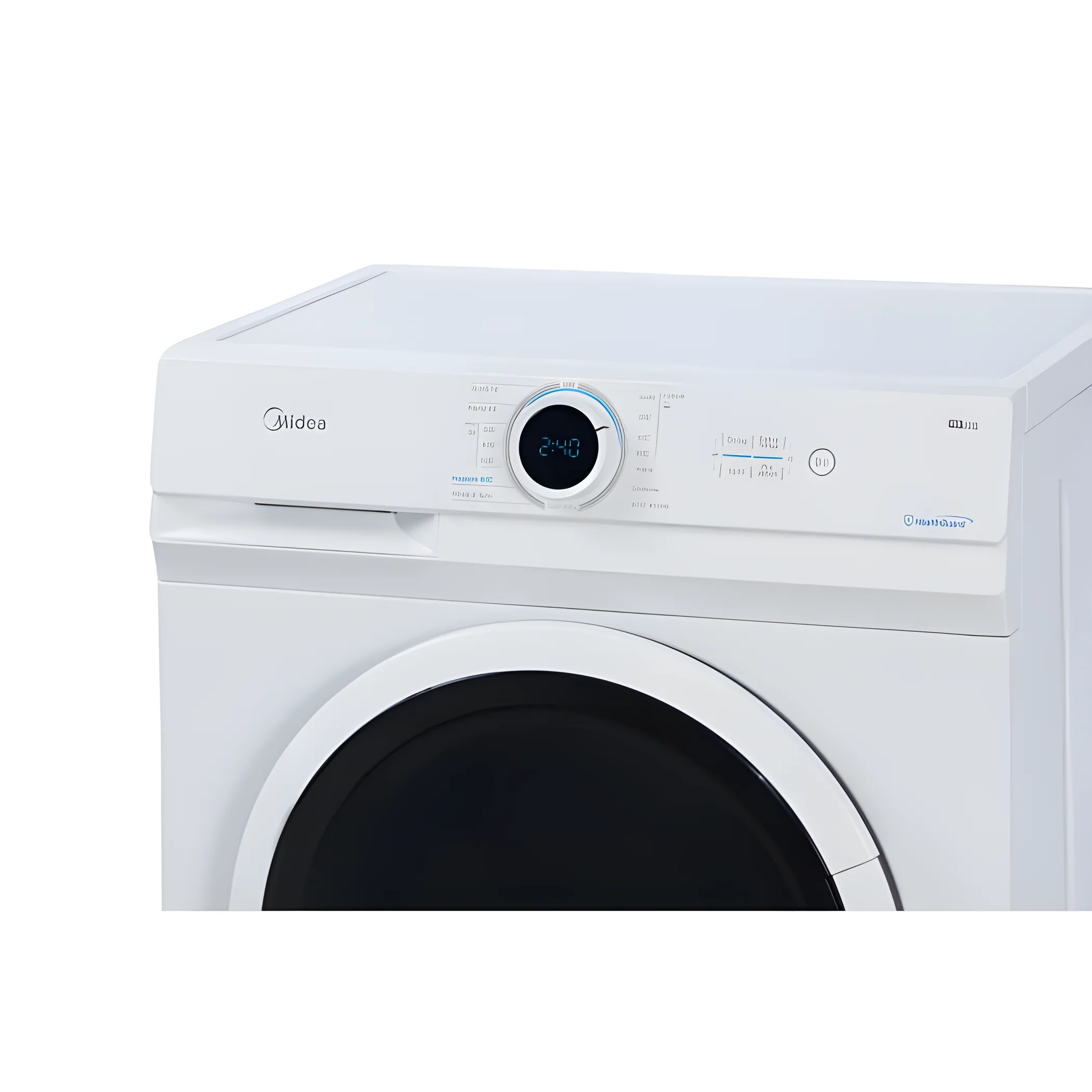 Midea MF100W60 - Slim Depth White 6KG Washing Machine - 1000 RPM - D energy - Image 2