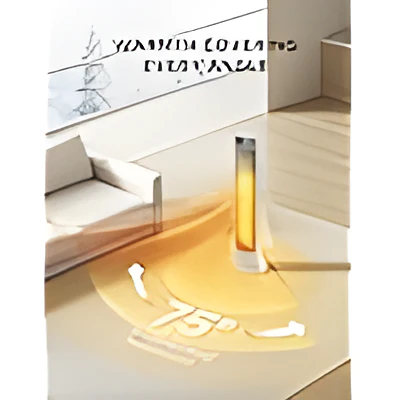 Midea MHF202RSWPK - White 2000W PTC Tower Heater - 75° Oscillation - 24H Timer - Image 5