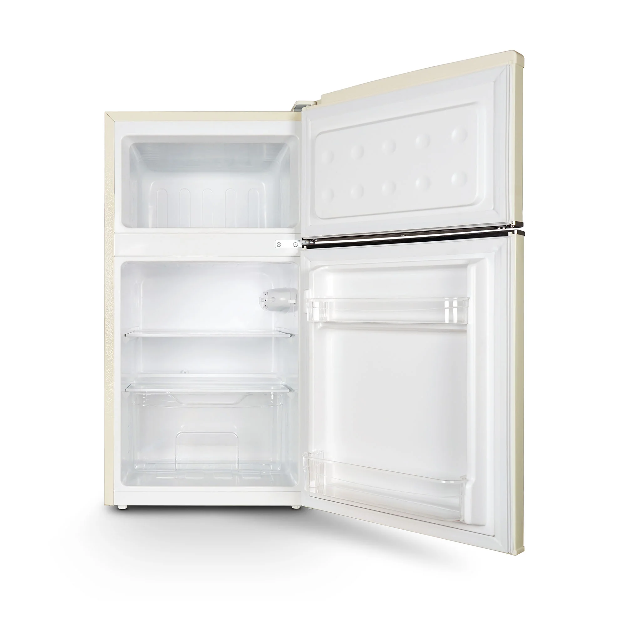 Montpellier MAB2035EC - Cream Undercounter Retro Fridge Freezer - 84 Litres - E Energy Rating - Image 2