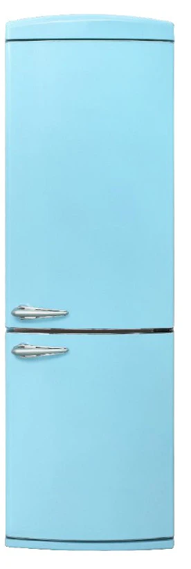 Montpellier MAB7190PB - Retro Pastel Blue Fridge Freezer - E Energy