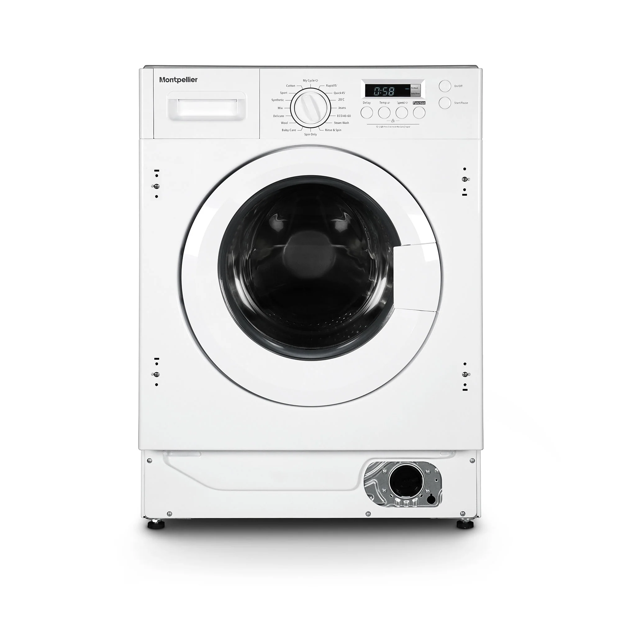 Montpellier MBIWM814 - 8KG Integrated Washing Machine - 1400 RPM - A energy - Image 2