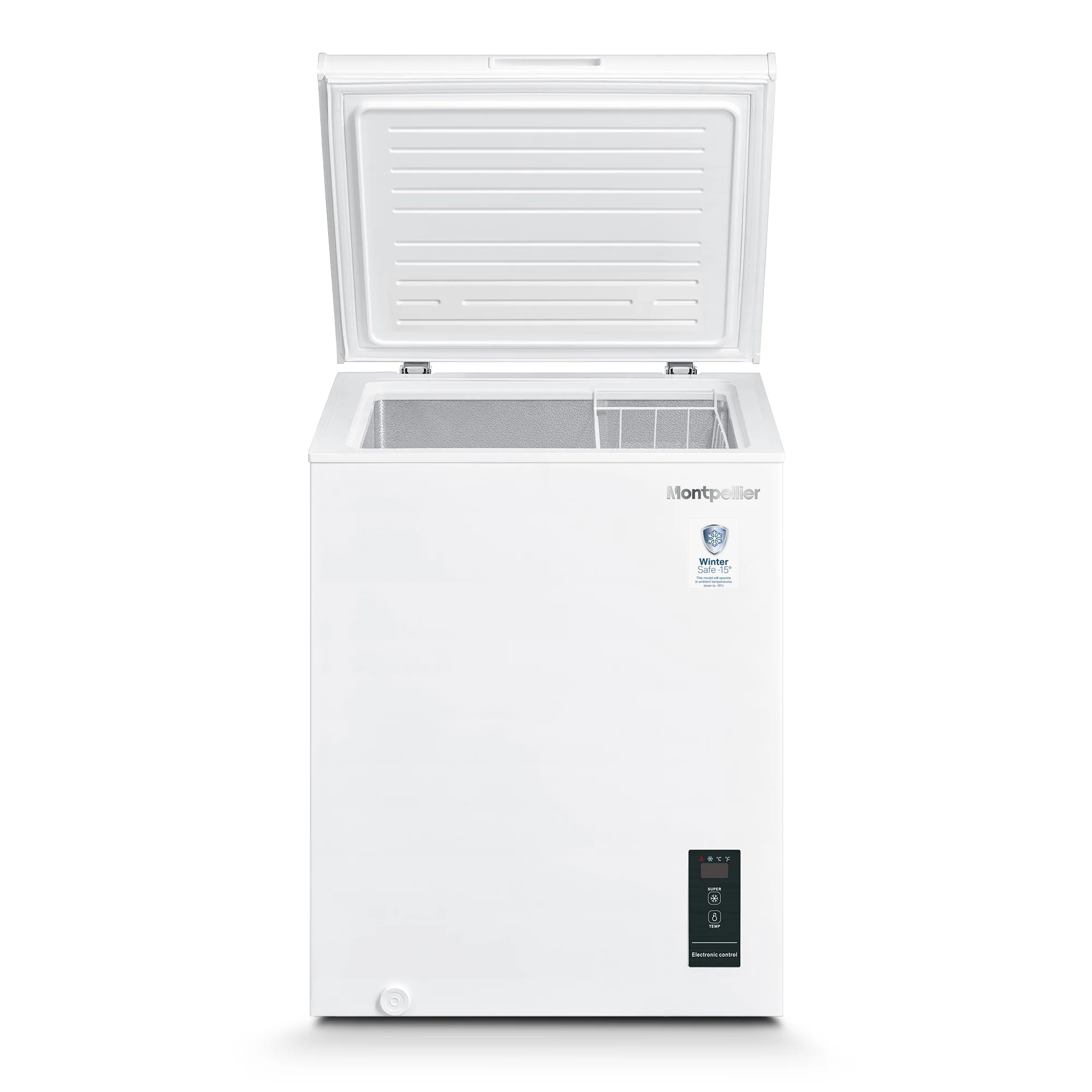 Montpellier MCF100EW - White 99L Chest Freezer - E Energy - Image 2