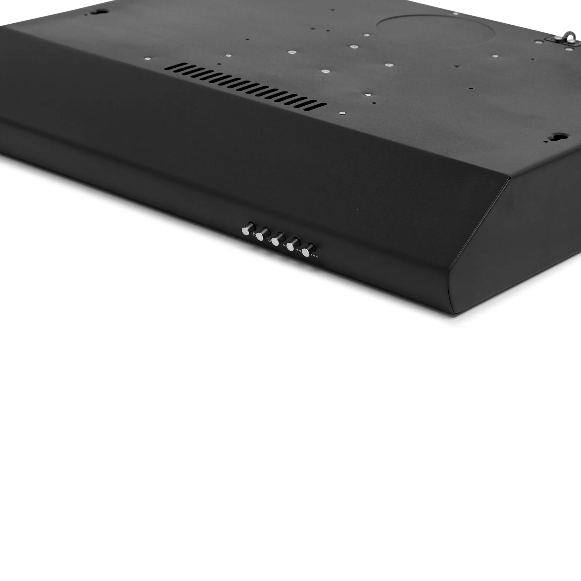 Montpellier MCV60BK - Black 60cm Visor Extractor - Visor Hood - 186.1 m³/h Extraction Rate - B Energy Rating - Image 3
