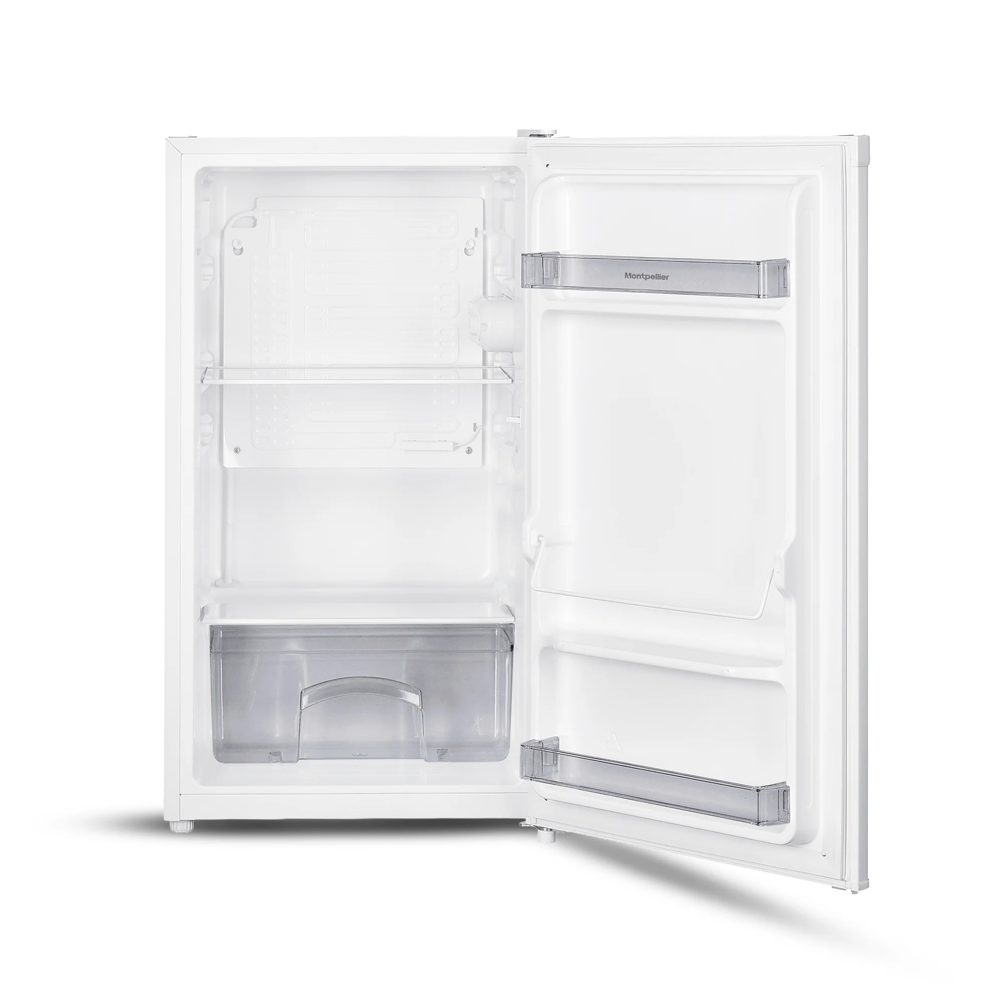 Montpellier MDAUCL48W - White Undercounter Larder Fridge - 90L - E Energy - Image 3