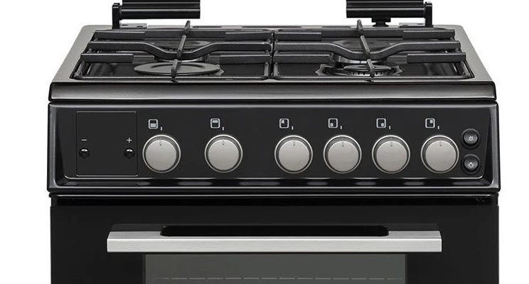 Montpellier MDOG50LK - Black 4 Zone Gas Cooker - Catalytic cleaning - A/A+ energy - Image 2