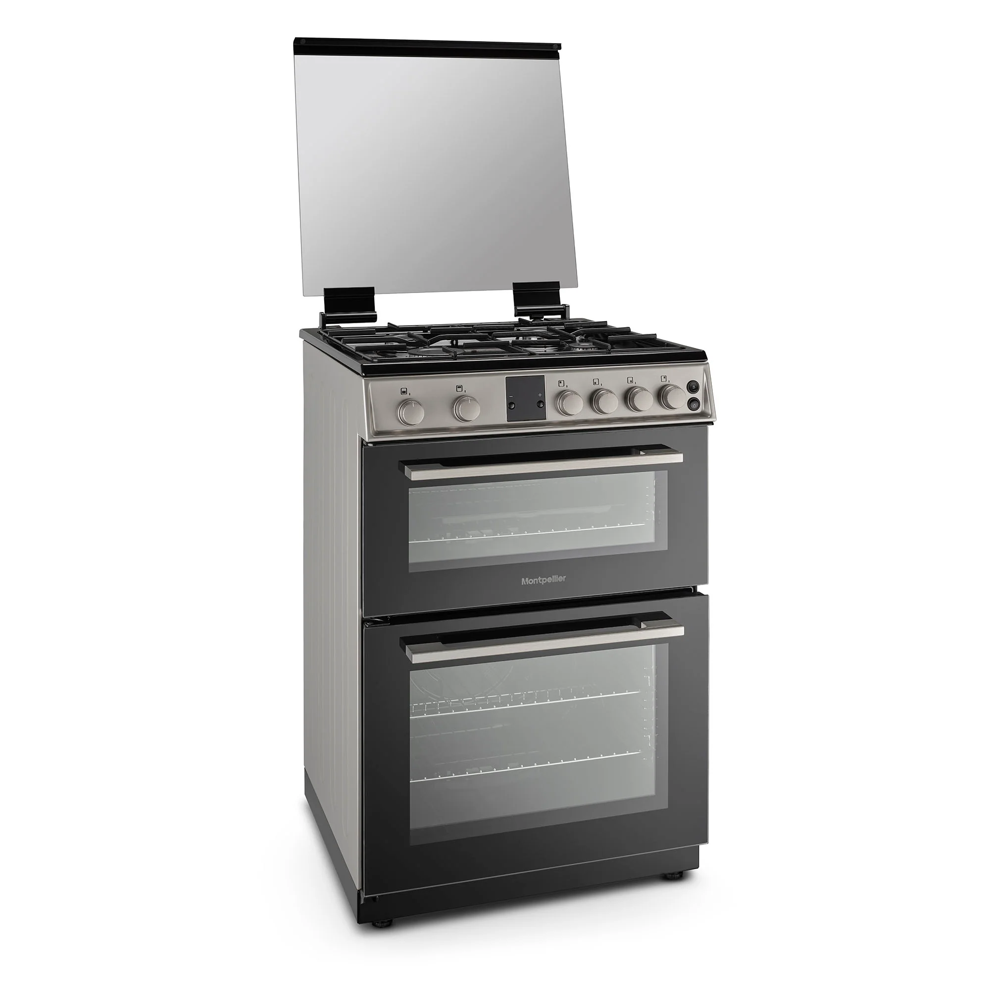 Montpellier MDOG60LS - Silver 4 Zone Gas Cooker - A/A+ - Image 3