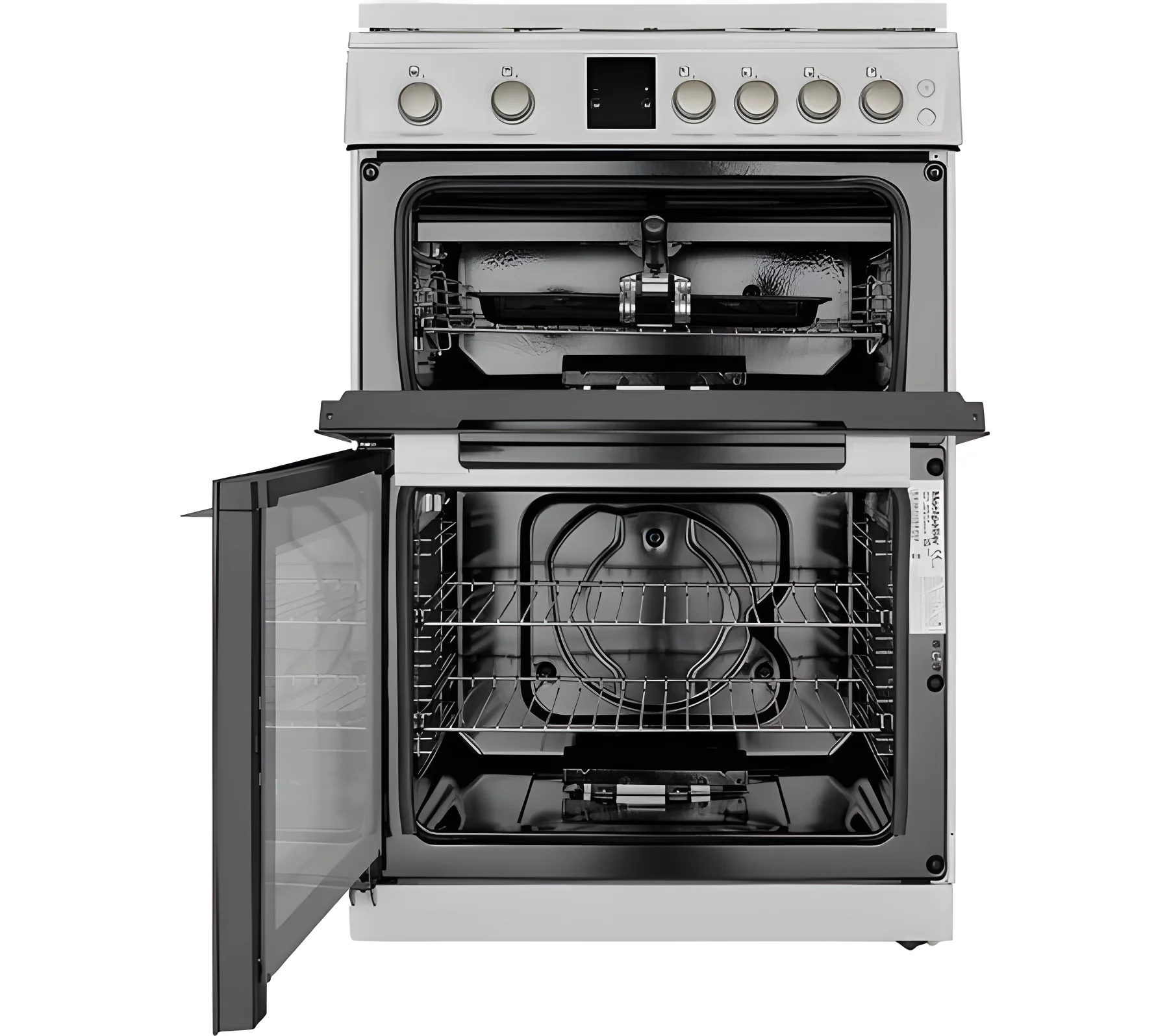 Montpellier MDOG60LW - White 4 Zone Cooker - A/A+ energy - Image 2