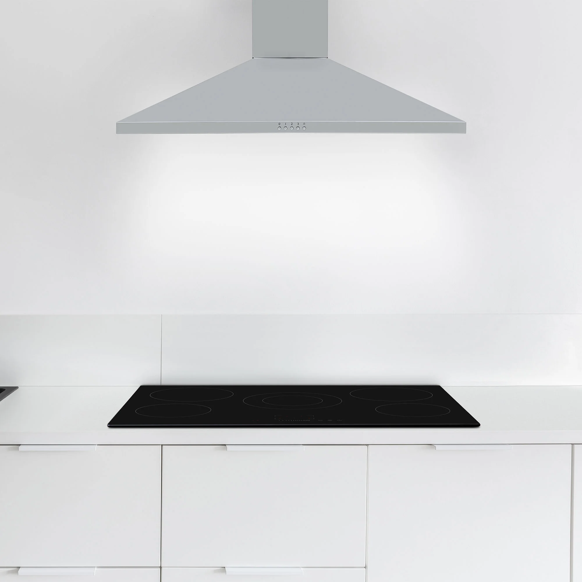 Montpellier MH900X - Stainless Steel 90cm Chimney Extractor - 3 Speeds - A Energy Rating - Image 4