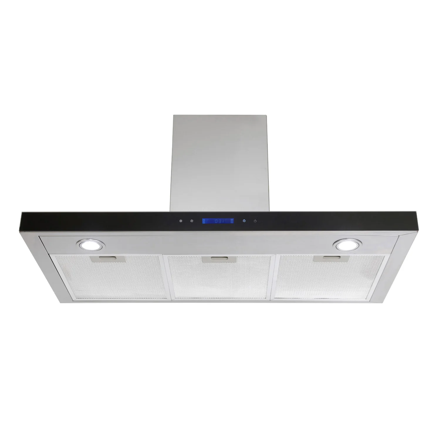 Montpellier MHT900X - Stainless Steel 90cm T-Shaped Extractor Hood - 3 Speeds - 69dB - Image 2