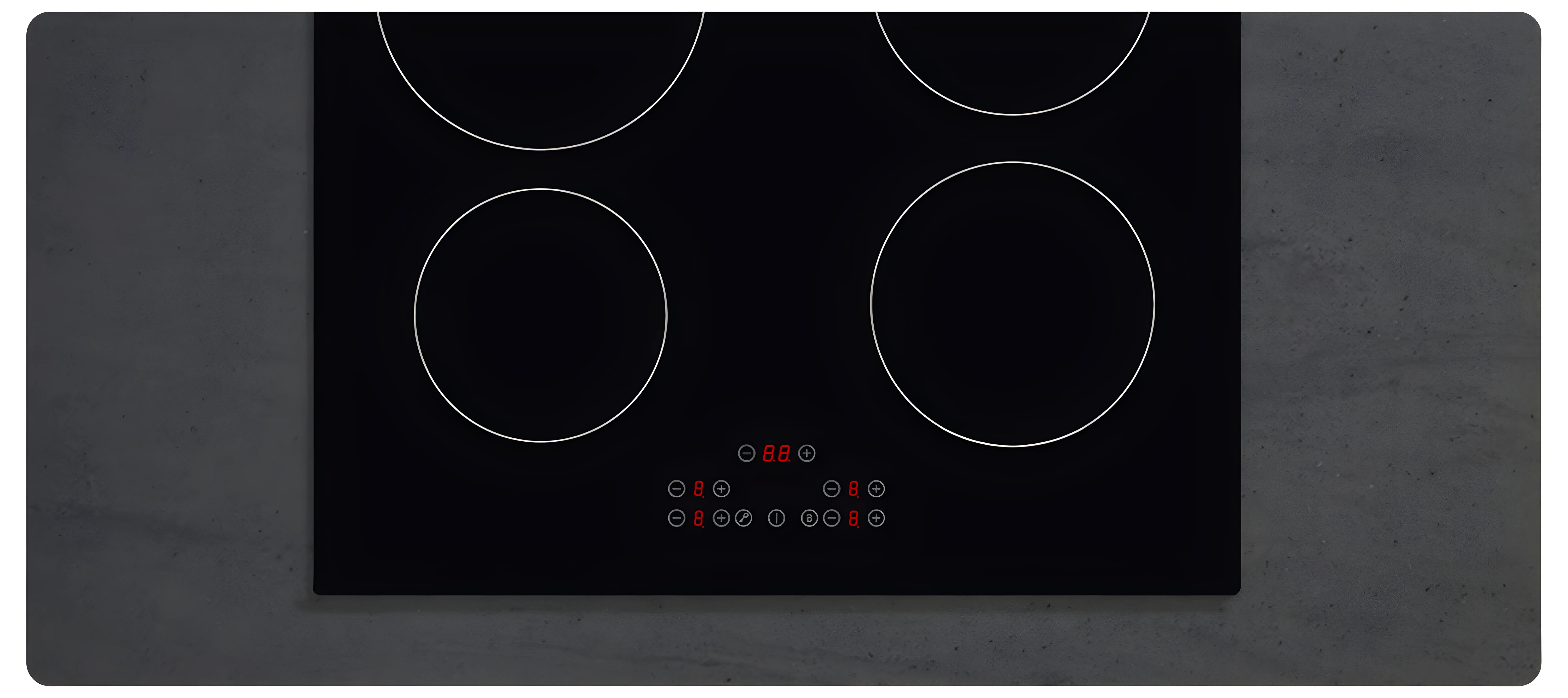 Montpellier MINH59-13A - Black 59cm 4 Zone Induction Hob - Plug In 13amp - A - Image 5
