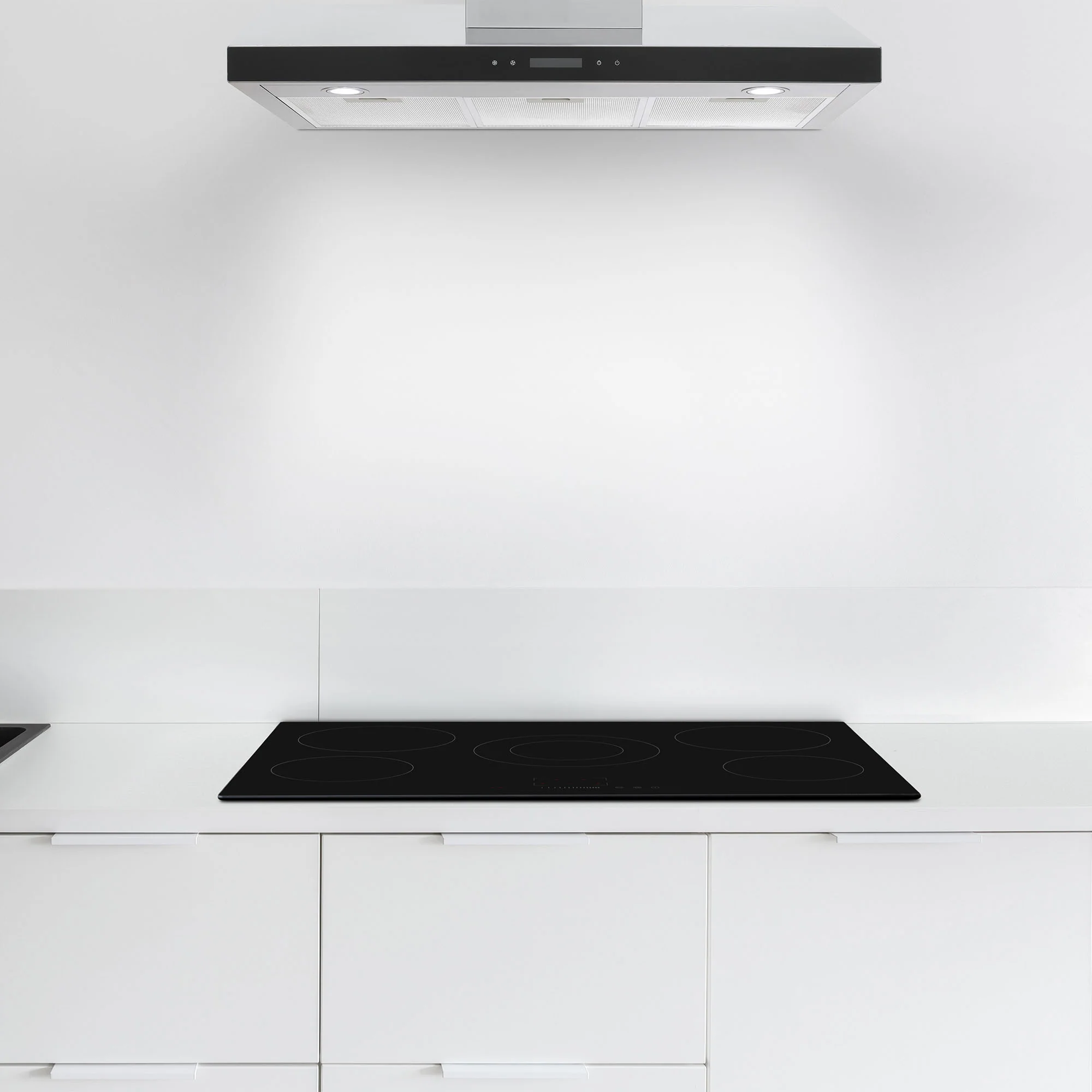 Montpellier MINH90 - Black 90cm 5 Zone Induction Hob - Boost Control - A Energy - Image 2