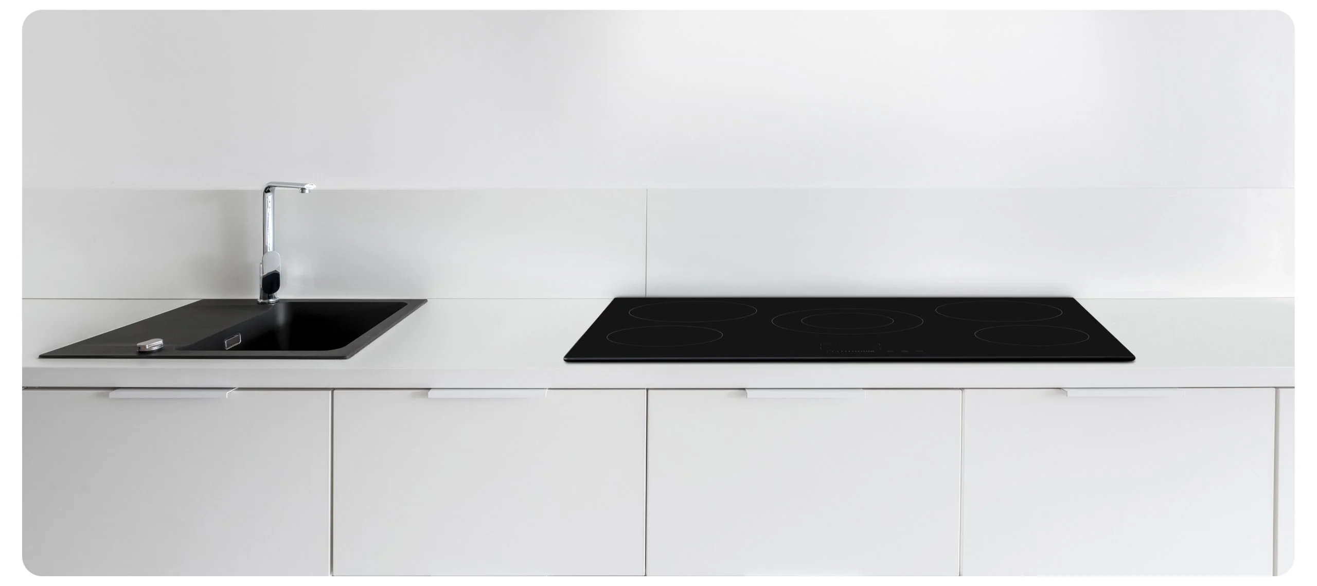 Montpellier MINH90 - Black 90cm 5 Zone Induction Hob - Boost Control - A Energy - Image 3