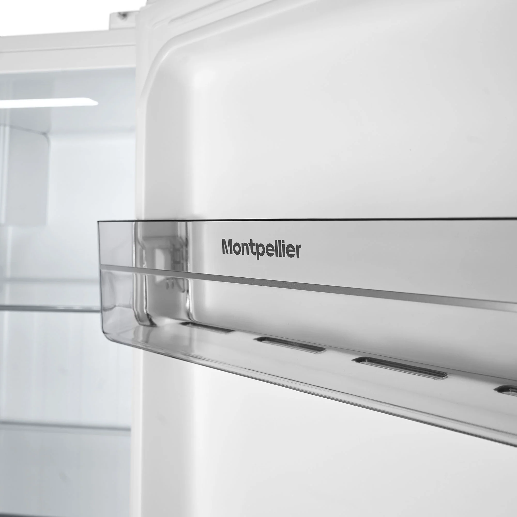 Montpellier MSBS442W - White American Style Side by Side Fridge Freezer - 442L Capacity - E Energy Rating - Image 9
