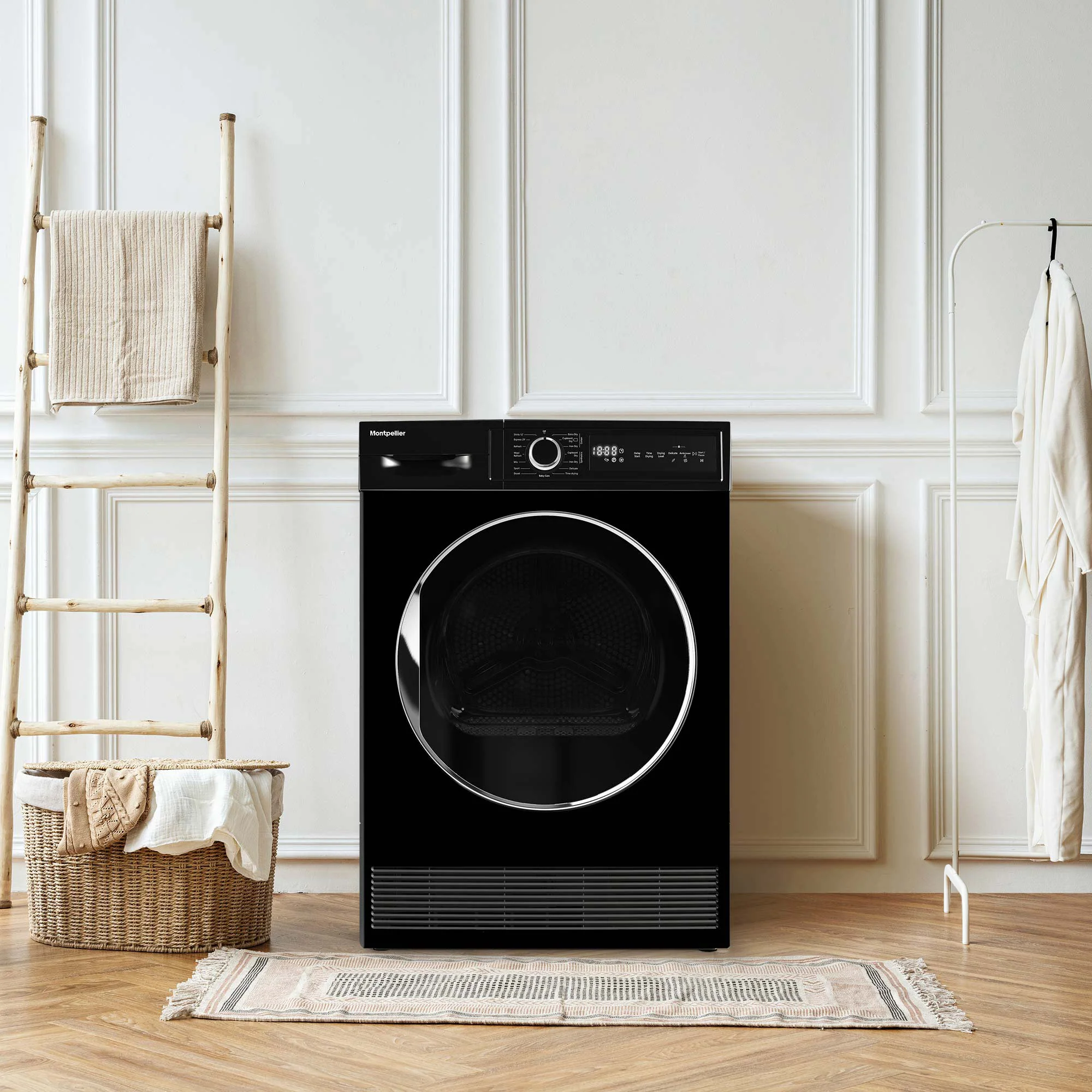 Montpellier MTDC8SDK - Black 8KG Condenser Tumble Dryer - B energy - Image 5