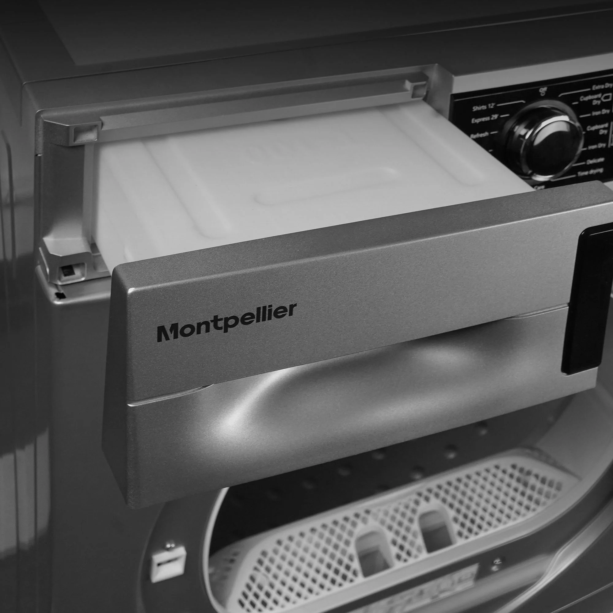 Montpellier MTDC8SDS - Silver 8KG Condenser Tumble Dryer - B energy - Image 5