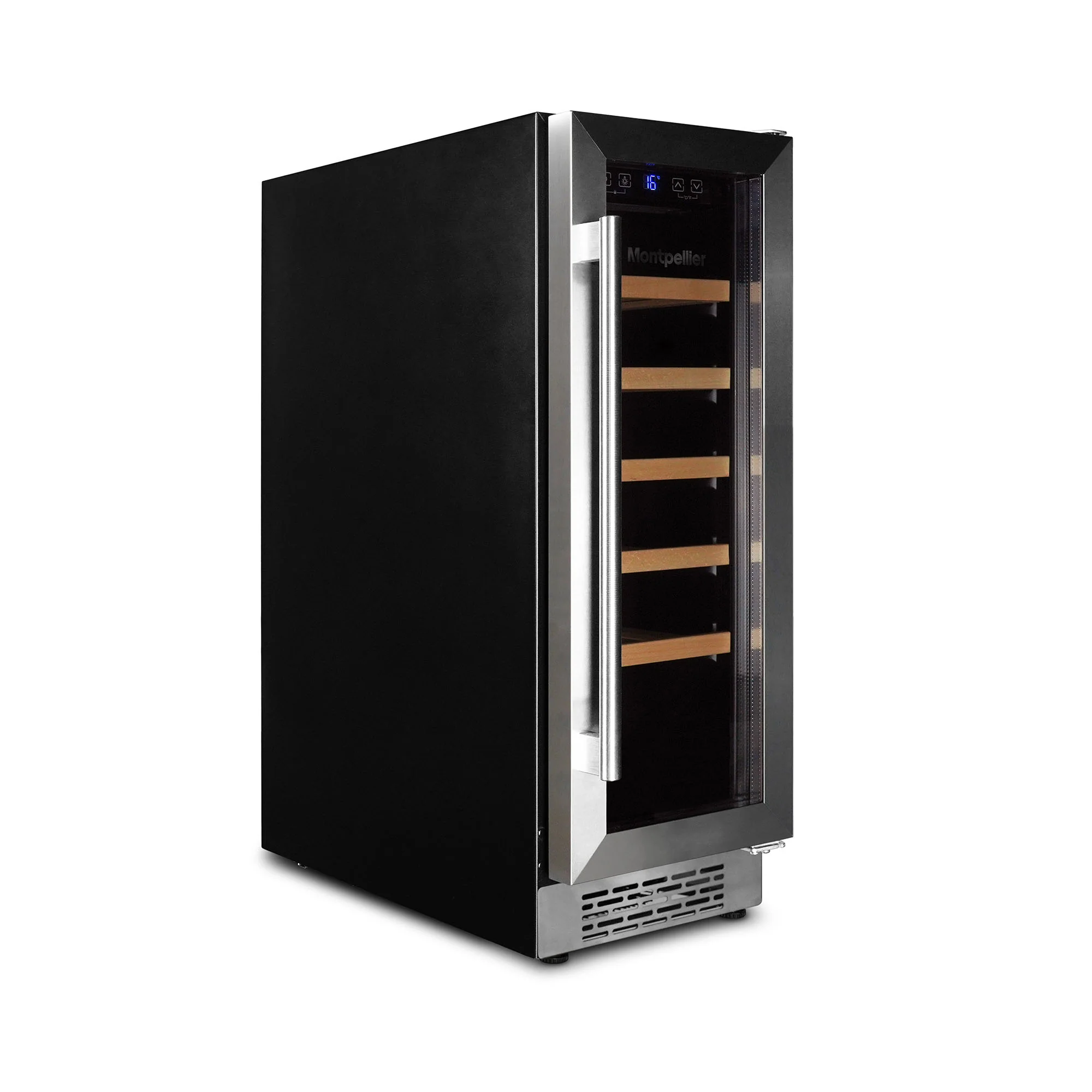 Montpellier WC20X - Stainless Steel 20 Bottle Wine Cooler - Single Zone - G Energy Rating - Image 3