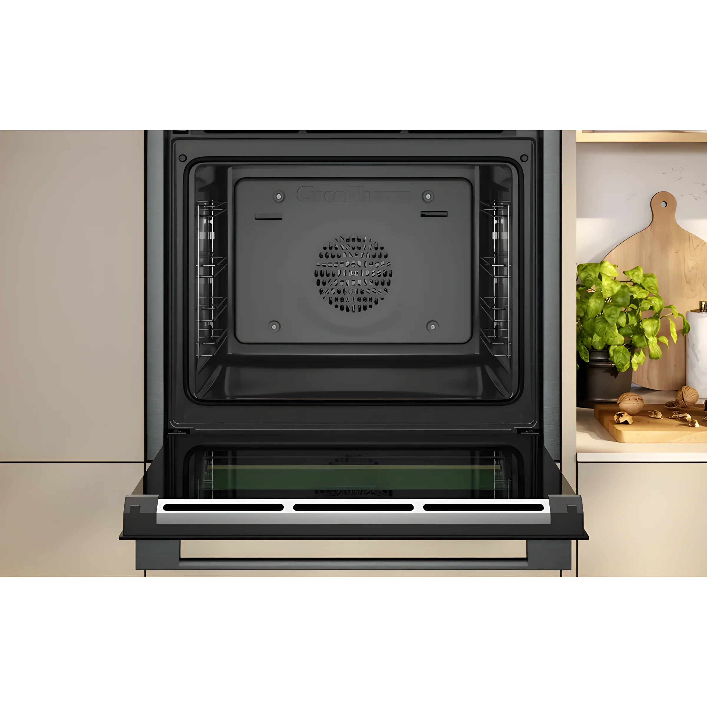 Neff B24CR31G0B - Graphite Built in Electric Single Oven - A+ energy - Image 2
