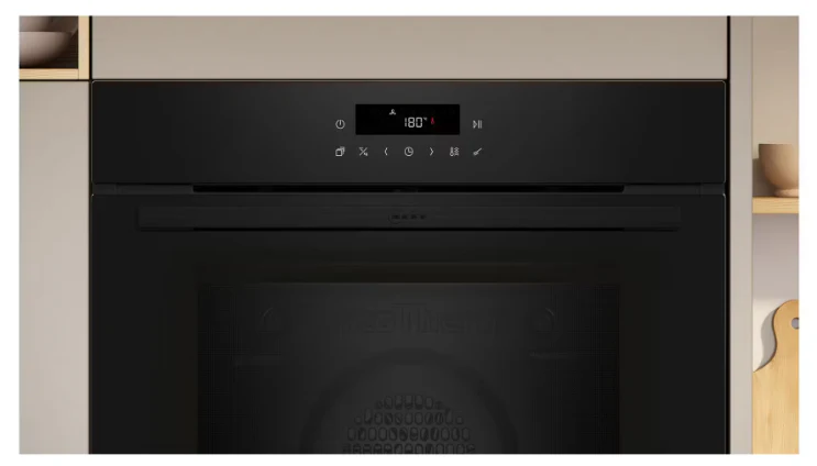 Neff B2CCJ7AK0B - Black Built-in Single Oven - 71L - G Energy - Image 2