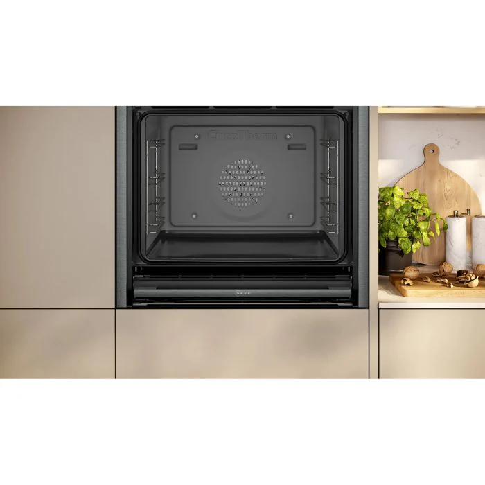 Neff B64CS51G0B N90 - Graphite Built-In Single Oven - 71L Capacity - Slide & Hide Door - A+ Energy Rating - Image 3