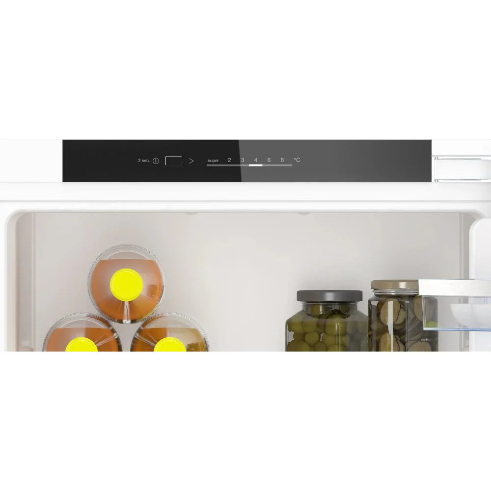 Neff KI1412FE0  - Silver Built-in Larder Fridge - 204L Capacity - Fixed Hinge - E Energy - Image 2