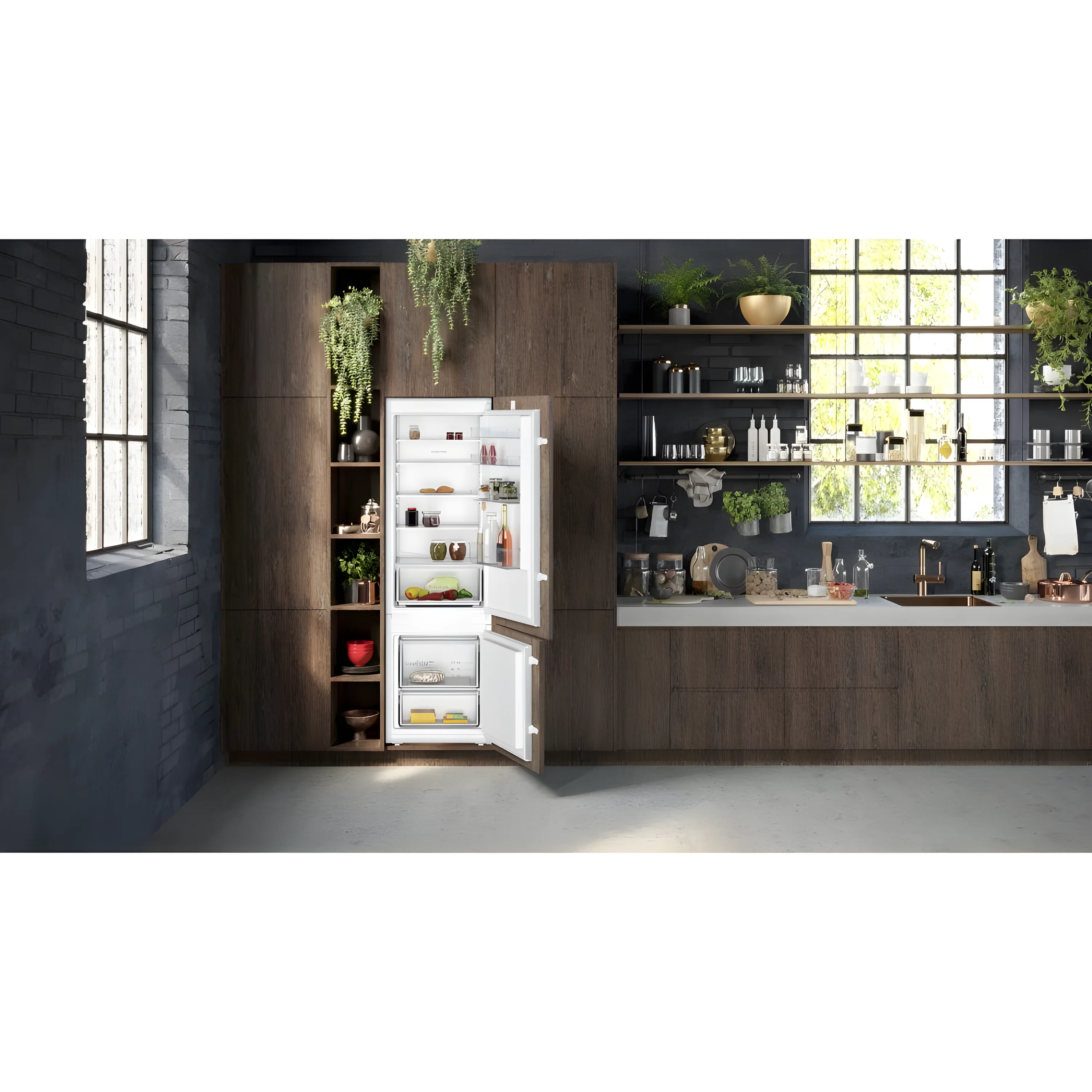 Neff KI5871SE0G - White Integrated 70/30 Low Frost Fridge Freezer - Image 2