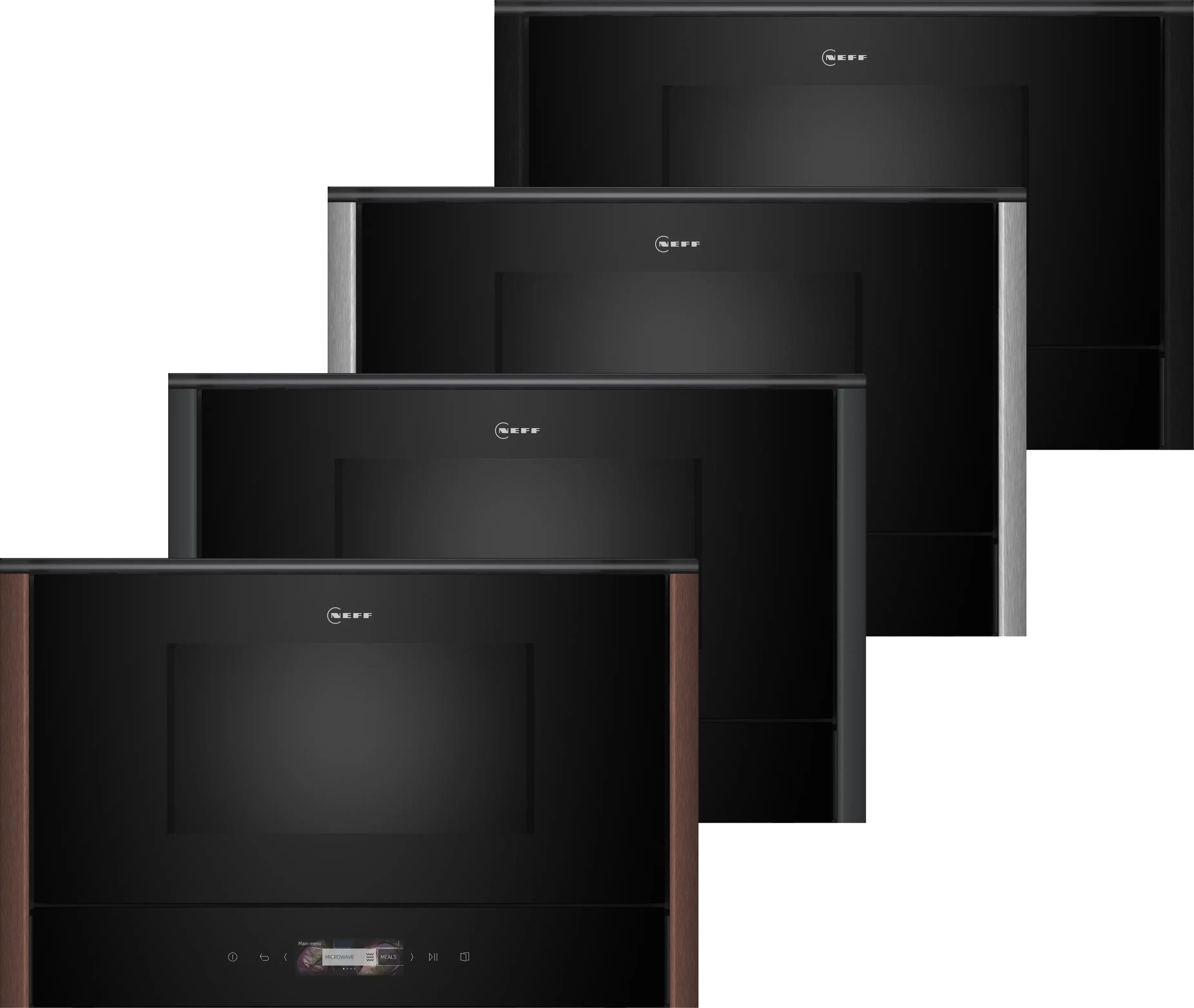 Neff NL9WR21Y1B - Built-in Microwave Oven Flex Design - 21L - 900W