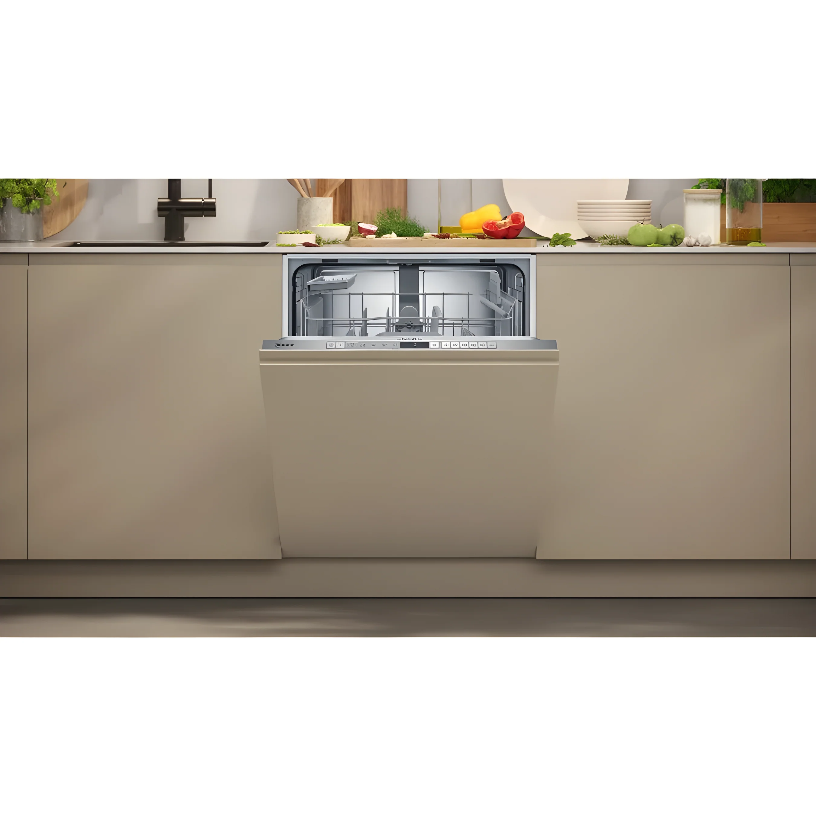 Neff S153HTX02G - Integrated Dishwasher - 13 Place Settings - 46 dB - D Energy Rating - Image 2