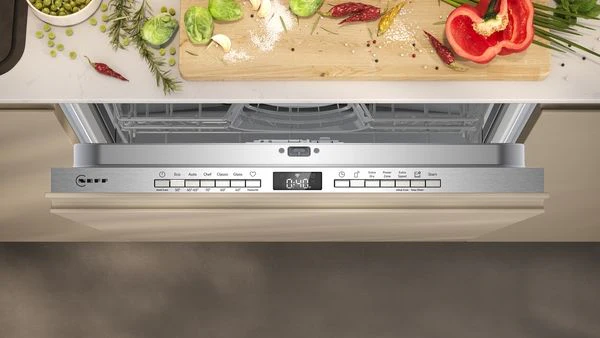 Neff S175HVX14G - Stainless Steel Integrated Dishwasher - 14 Place Settings - C Energy - Image 2