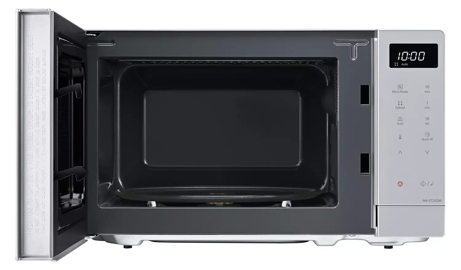 Panasonic NN-ST23QMBPQ - Silver 20L Microwave - 800W - Image 2