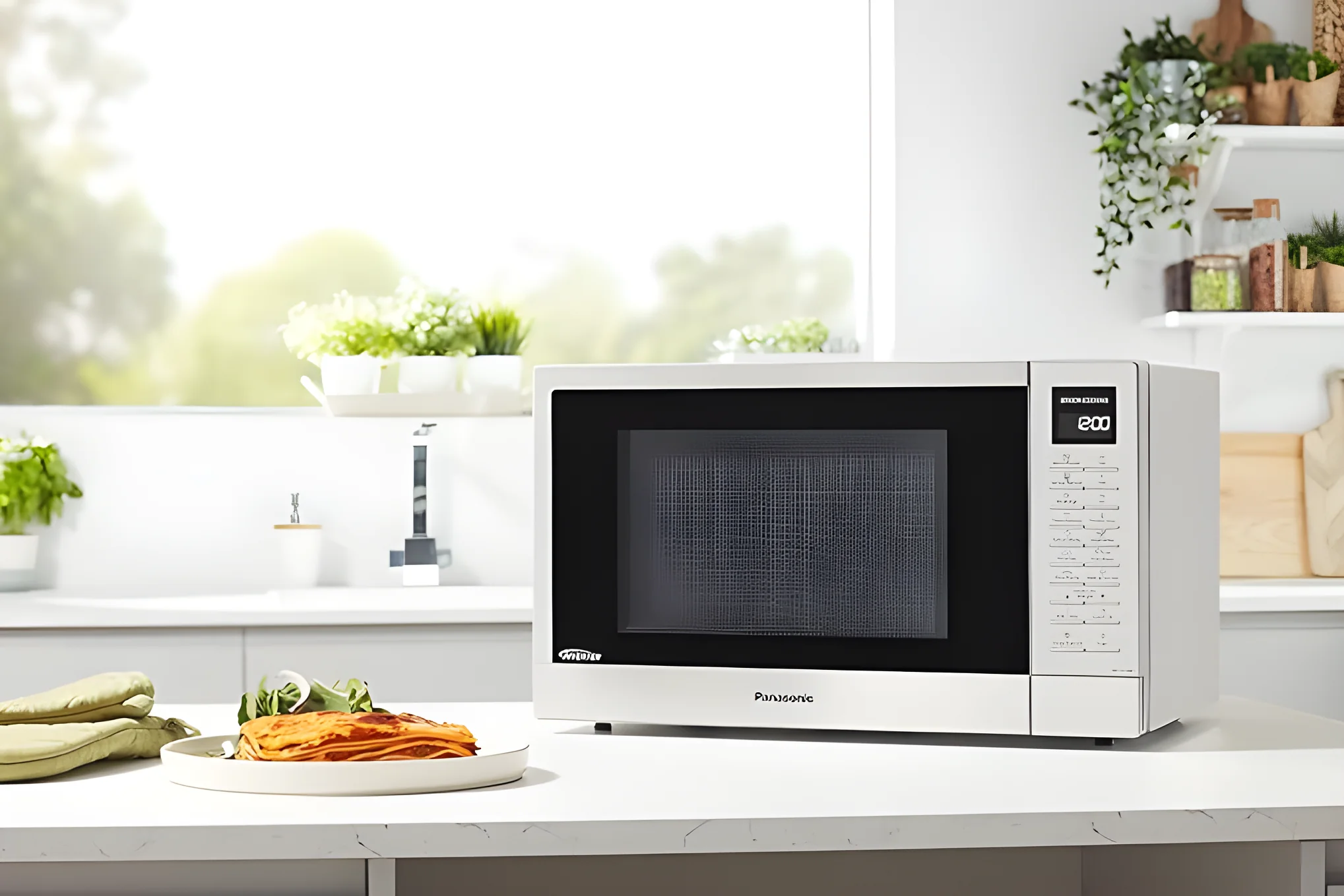 Panasonic PA4900 NN-ST48KSBPQ Microwave Silver 1000 W 32 litres - Image 4