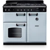 Rangemaster CL100DFPMSB/CM1 - Misty Blue / Chrome 100cm Dual Fuel Range Cooker - A Rated - Image 2